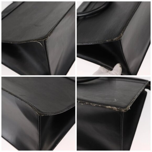 LOUIS VUITTON Epi Riviera Hand Bag Noir Black M48182 LV Auth BA7001 - Picture 14 of 16